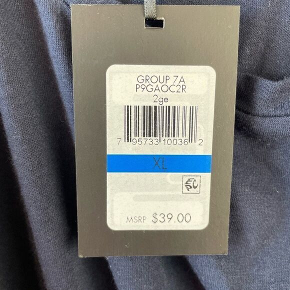 NWT DKNY Navy Blue T-Shirt Size XL - Picture 7 of 8